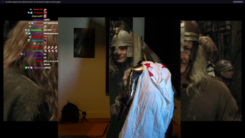 LordAethelstan - Aethelstan's Face Reveal Experiences Technical Difficulties