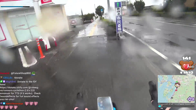 CDawgVA Fell Off during Day 4 of the Cyclethon