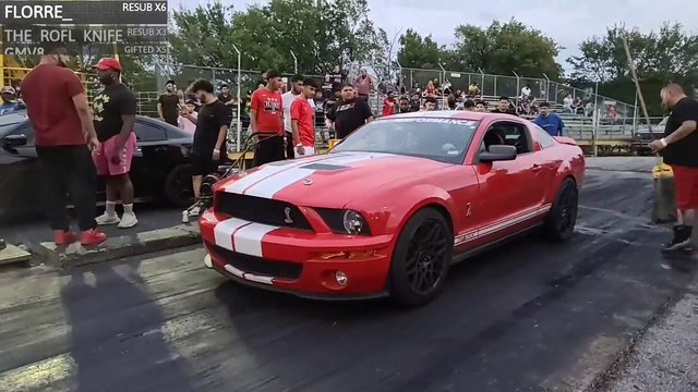 GT500 Meets A Wall