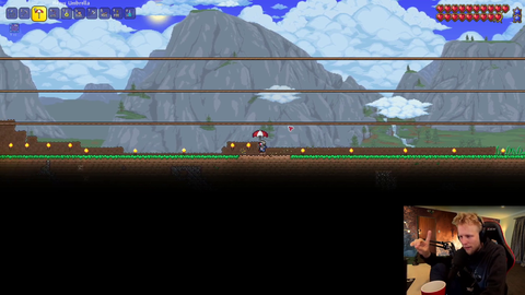 Quin69 insists Terraria is not a child's game