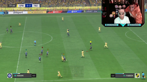 Mbappe at hakimi’s stream