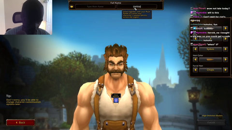Herold discovers odd censorship in WOW forever.