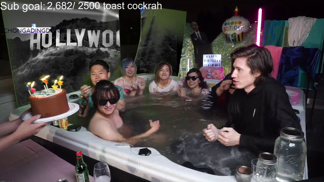 pokimane - Pokimane enjoys her birthday with friends