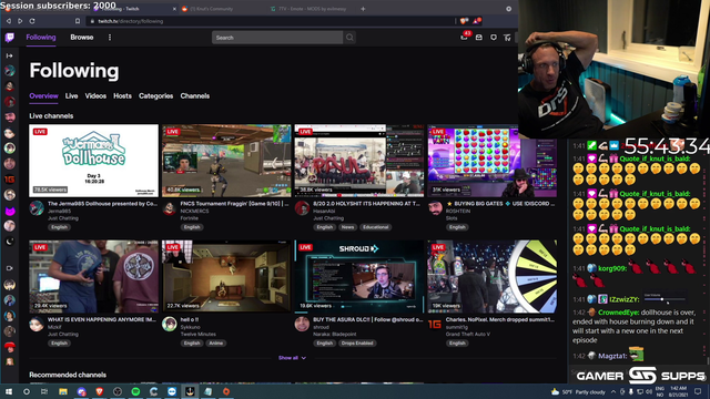 Knut just made up Sykkuno drinking game
