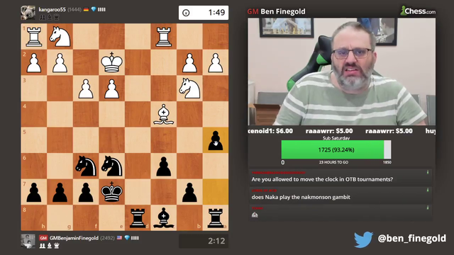 GM Ben Finegold explains the Botez gambit
