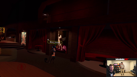 Jake's dad meets Blu Haze in VRChat