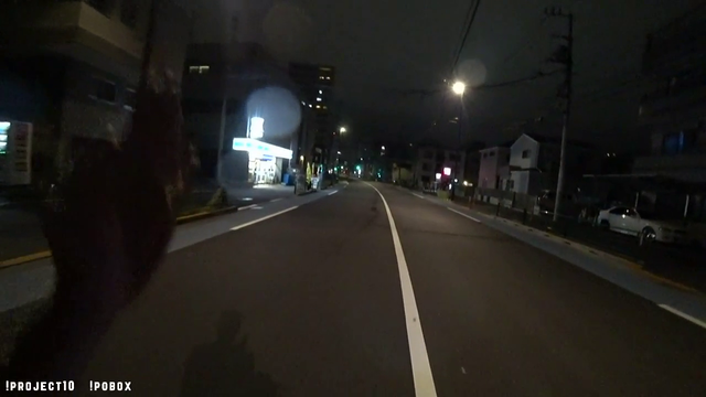 Joey gets pulled over for speeding while sprinting down a Japanese road