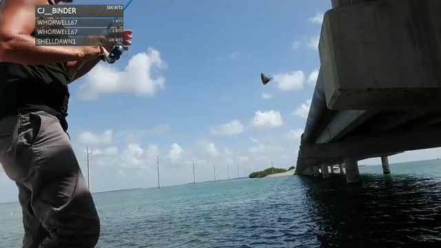 Alec catches a head