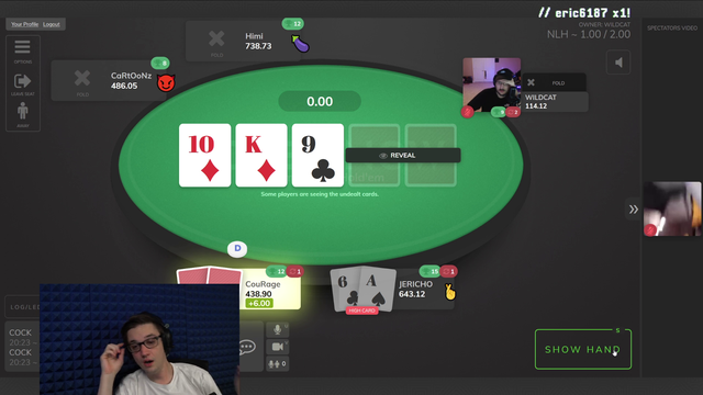 JERICHO - froste spills water on computer after losing 400 dollars in poker