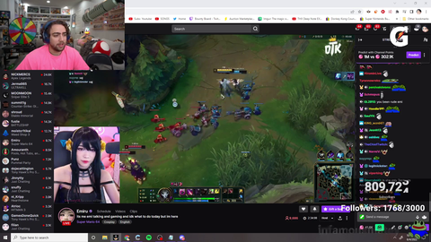 Mizkif lets ExtraEmily farm one emote