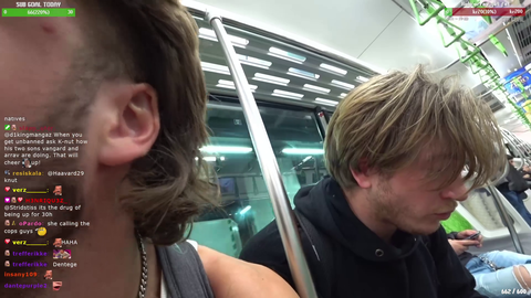 Two Gaijins harassing an Asian Woman in Japan