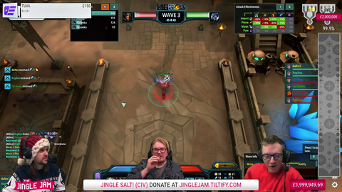 Yogscast just reached 2 MILLION POUNDS raised this JINGLE JAM (~$2.6MIL)