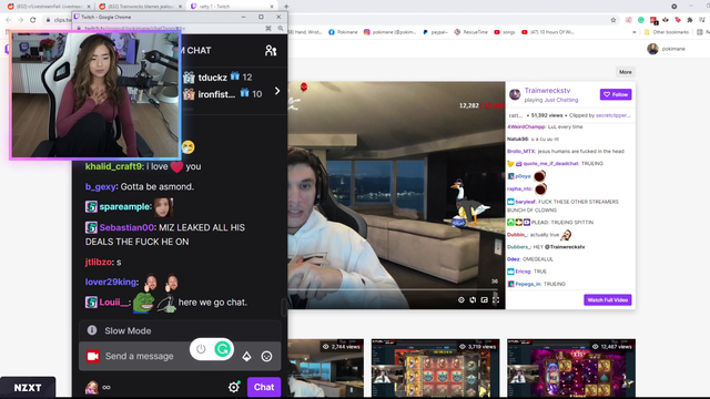 Pokimane on Train's response to gambling