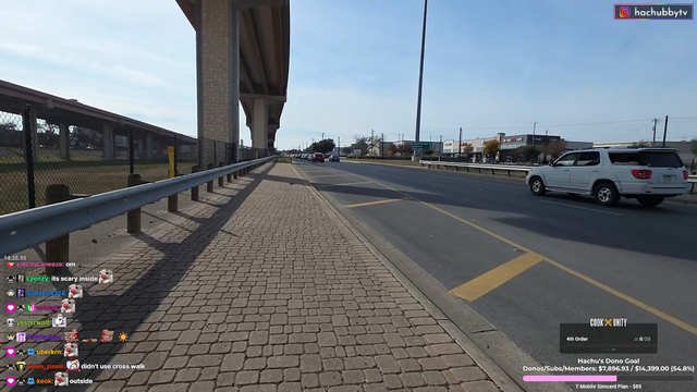 Pedestrian problems in Texas