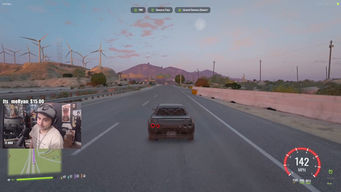 Summit falls asleep at the wheel