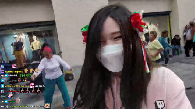 Hachu joins the party