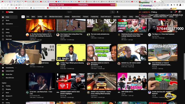 Kai complains about not being able to react to banned streamers after him and Yourrage get a warning by Twitch