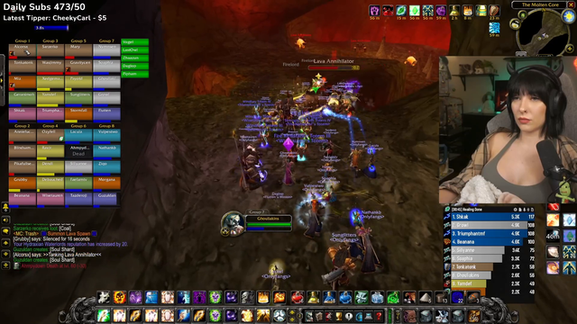 Amphy dies after trolling all raid