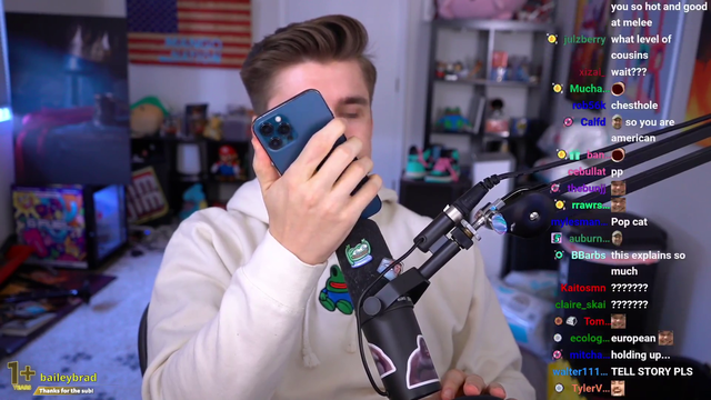 Ludwig phones his mom to ask if his grandparents are cousins