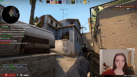 ScaryRussianWizard reveals her identity in a csgo match
