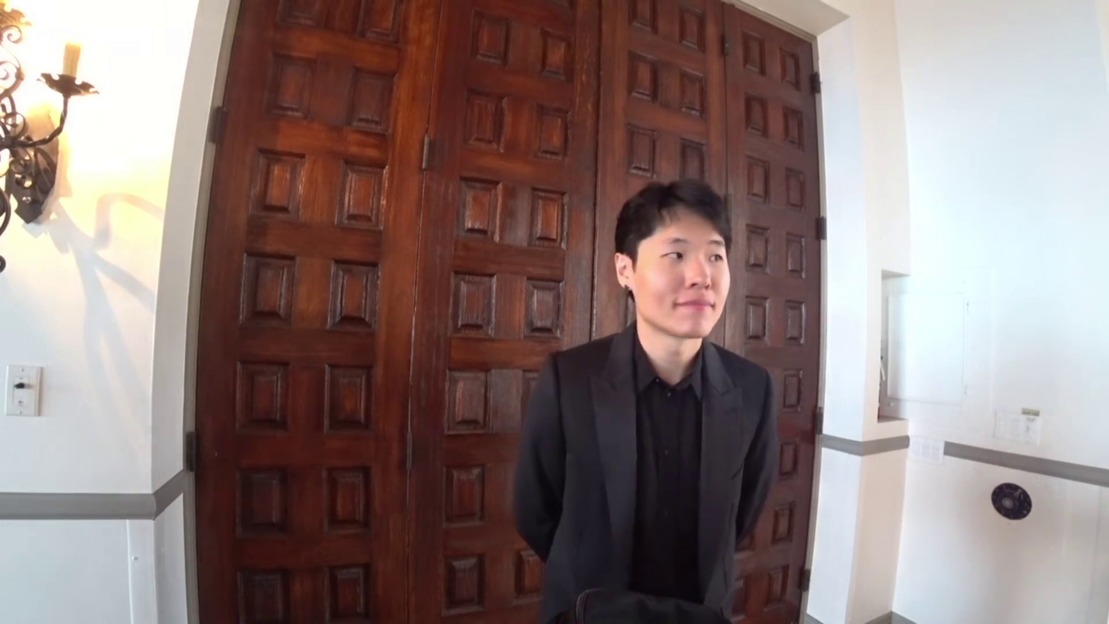 Michael brought the legendary minecraft tie