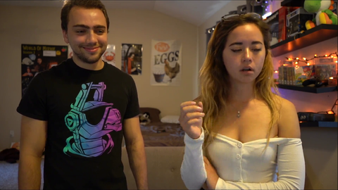 Maya meets someone while visting Mizkif in the mental hospital