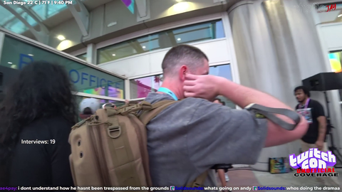 Mizkif getting harrassed by the same guy who was kicked out several times already