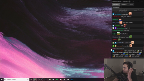 poke recalls how he used to end stream