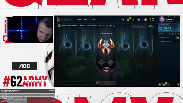 Jankos gives life advice about muscle memory on a keyboard