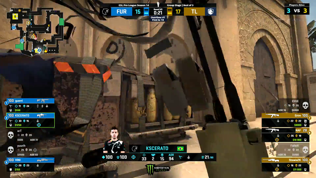 CSGO player hits an insane VAC play on a matchpoint round