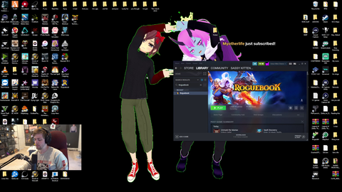 Soda has a realization 50 minutes into the stream