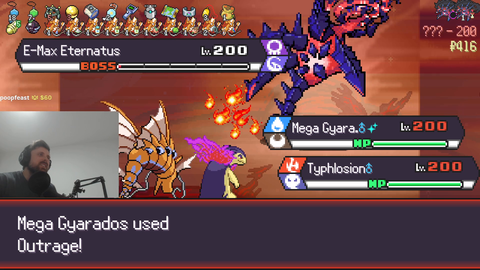Forsen finally beats PokéRogue after 60 hours