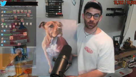 Hasan Receives a Painting in the Mail