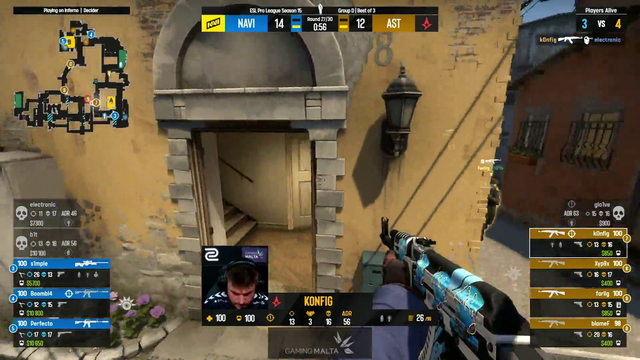 S1mple hard flick and noscope right after