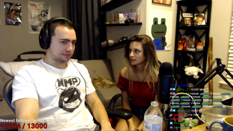 Katerino got some of Miz's frosting on her cheek