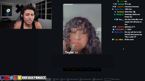 Streamer makes fatphobic "Joke" towards plus sized woman on tinder