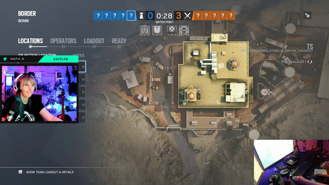 New Rainbow Six Siege panel host gets recognised by teammate.
