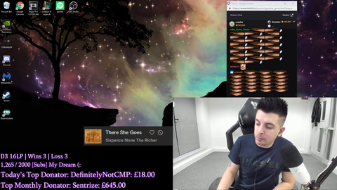 After streaming in silence for the last 3 hours, Gross Gore gets a call on his phone that cheers him up :)