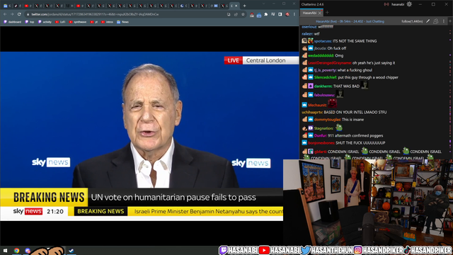 Hasan leaves the stream to stand true to his principle about not covering breaking news