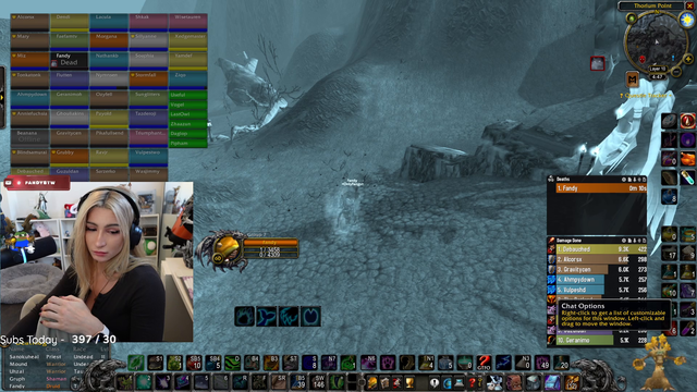 Fandy gets some sympathetic words after dying in hardcore