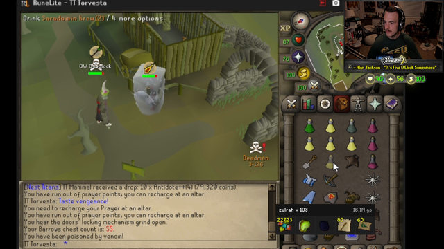 Mr_Mammal watches Torvesta kill Odablock for max in crunch time of DMM All Stars