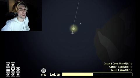 El Goblino tries to take over mid fishing stream