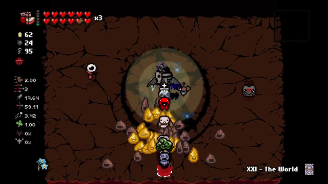 Jerma fights Mega Satan with a powerful build