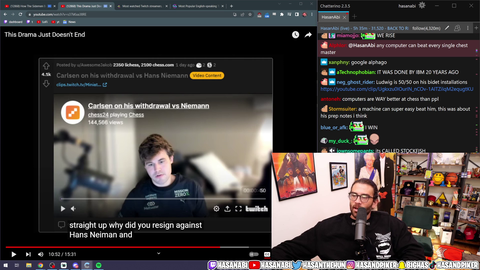 Hasan receives breaking news on what Ludwig did to his bathroom