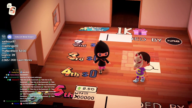 Charles Entertainment Cheese visits Connor's not so family friendly island in Animal Crossing