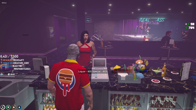 Kevin's Polish Night Manager is "working" so hard selling donuts in the Vanilla Unicorn