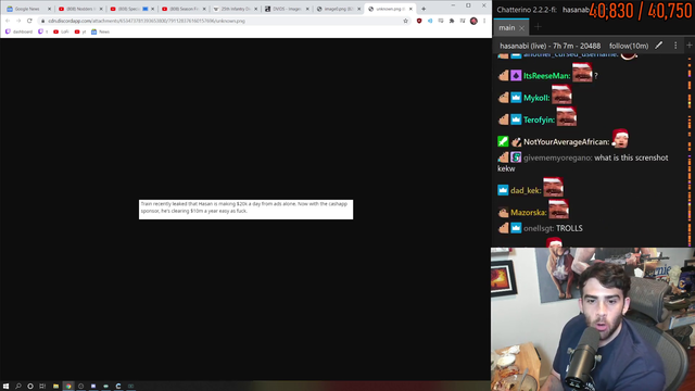 Hasan finds out where the ad rumors are coming from