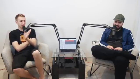UK YouTuber Miniminter  talks about getting approached by Sliker at a party