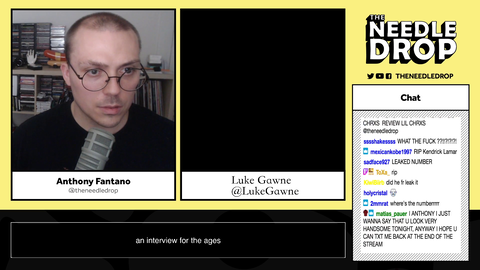 Anthony Fantano leaks Luke Gawne's number during a Facetime interview