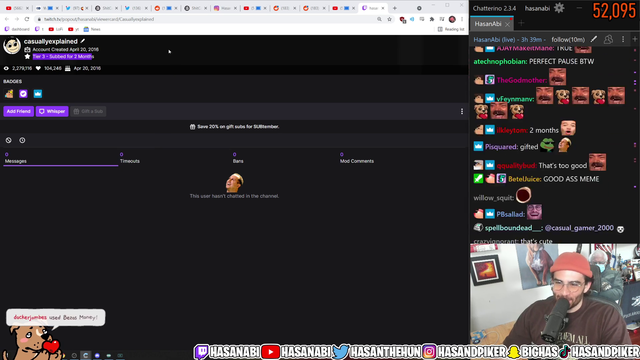 He knew it